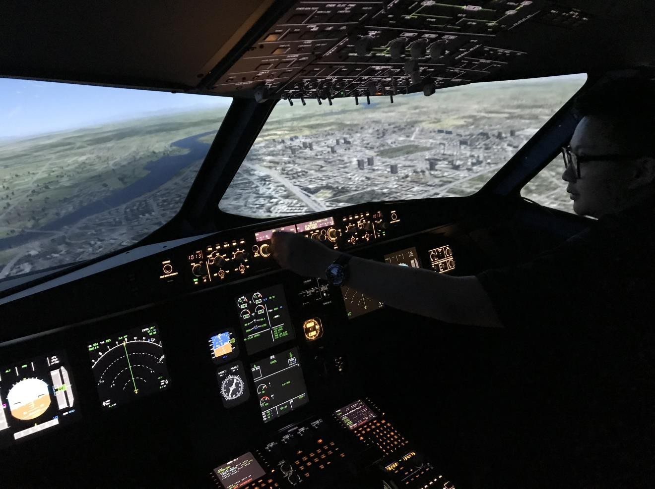 A320飛行動感模擬器