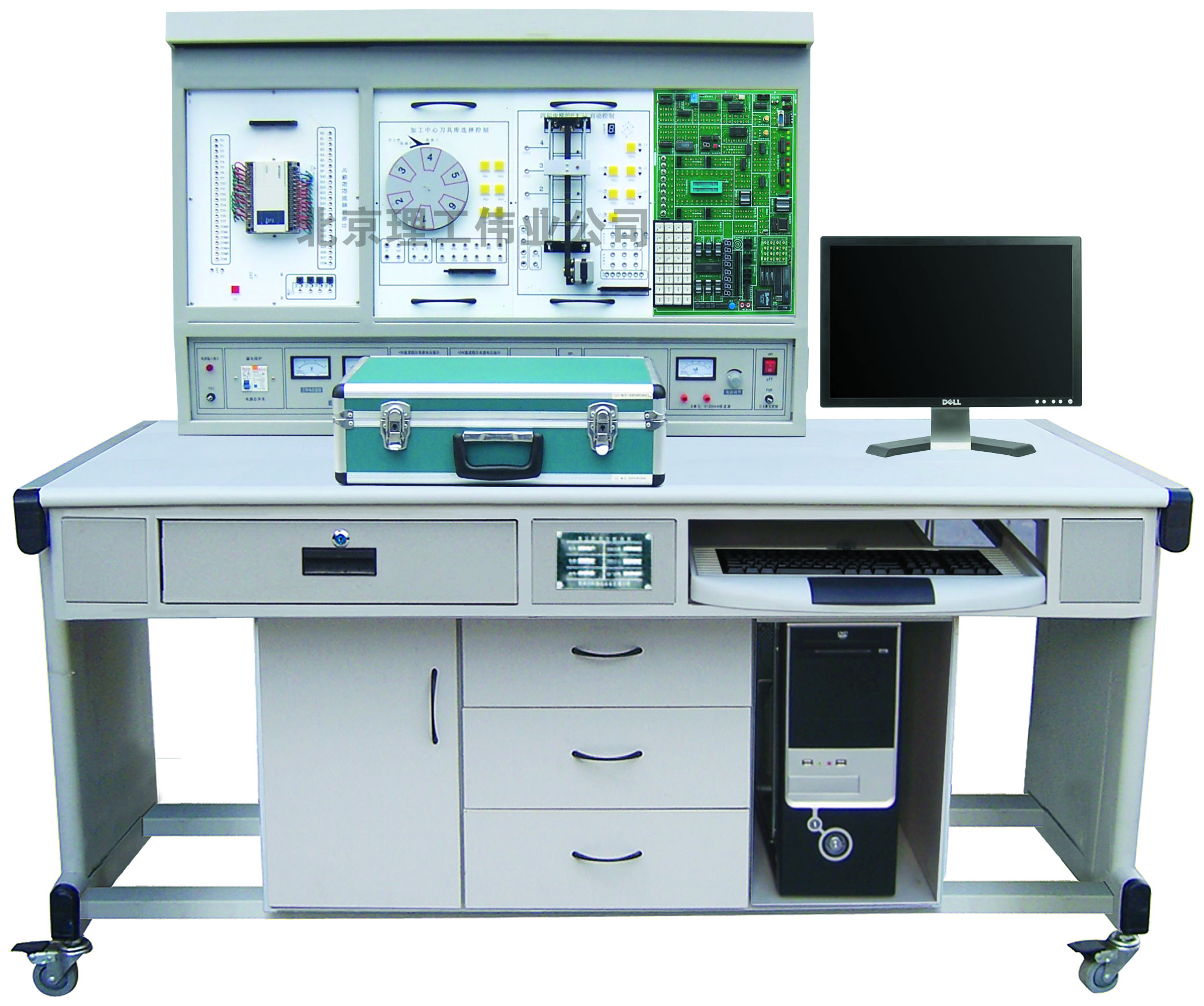 LGS-01B PLC可編程控制系統(tǒng)、單片機(jī)實驗開發(fā)系統(tǒng),自動控制原理綜合實驗裝置