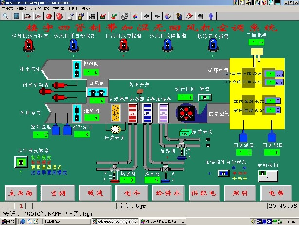 LG-L01型 樓宇空調監(jiān)控系統(tǒng)實驗實訓裝置